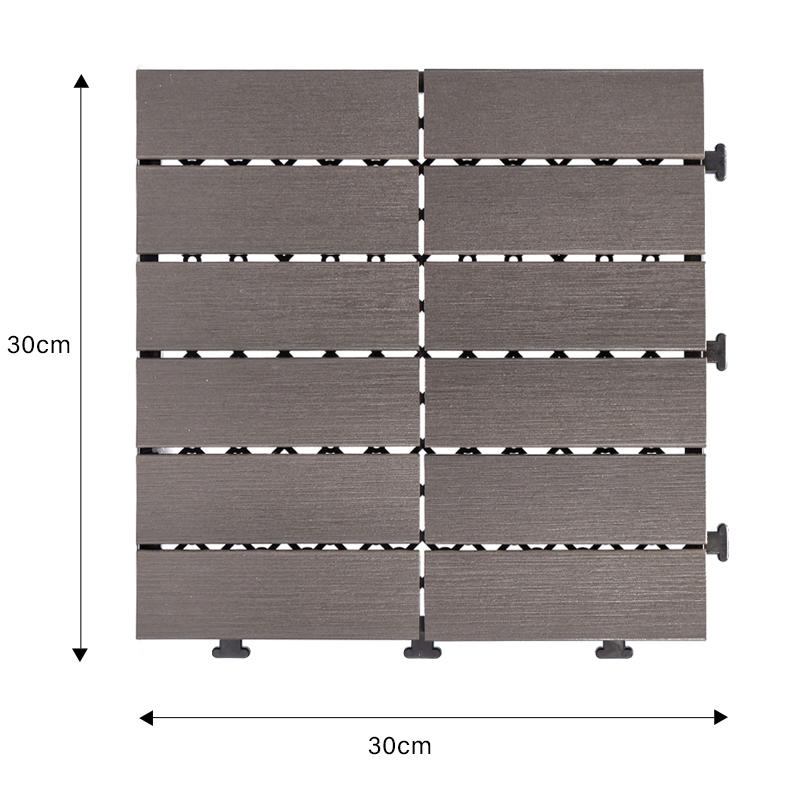 plastic floor lightweight JIABANG Brand pvc deck tiles factory