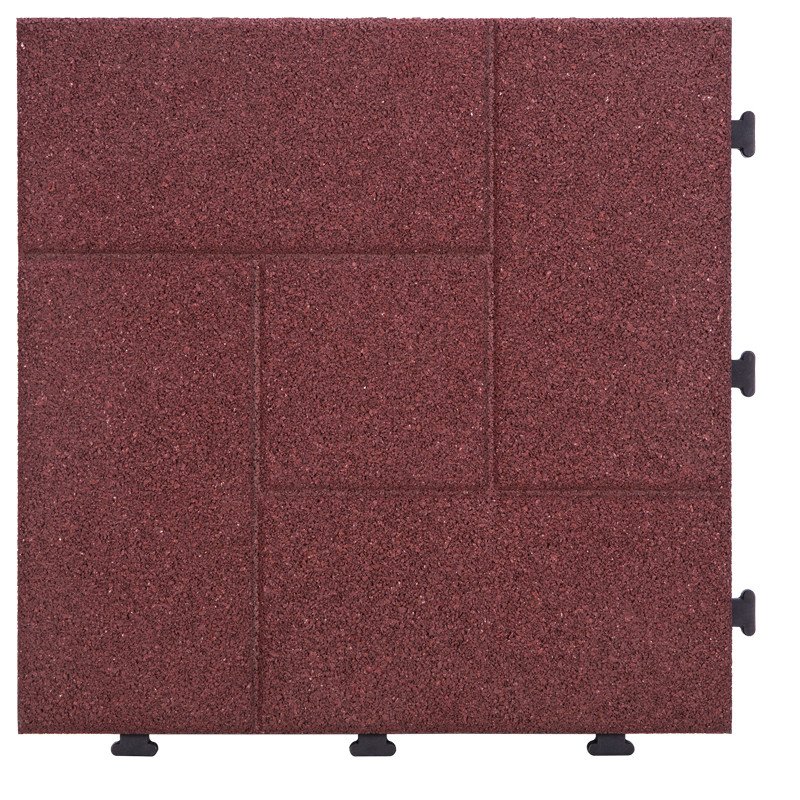 JIABANG Interlocking Porch Flooring rubber tile XJ-SBR-RD002 SBR Rubber Deck Tile image63