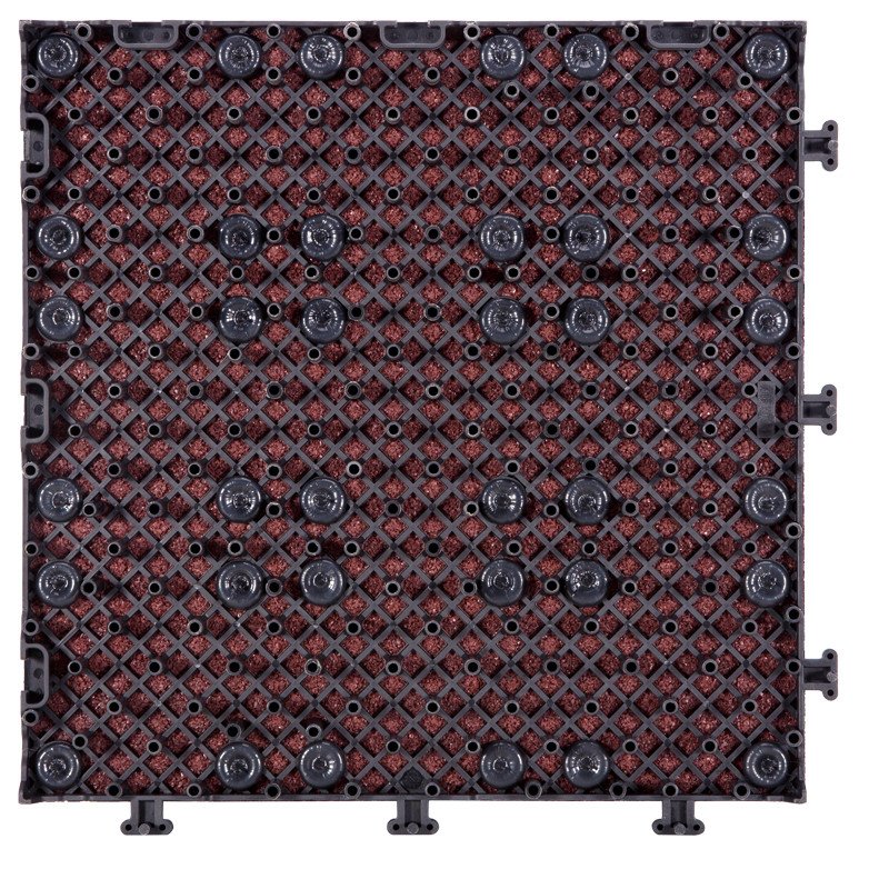 JIABANG Interlocking Porch Flooring rubber tile XJ-SBR-RD002 SBR Rubber Deck Tile image63