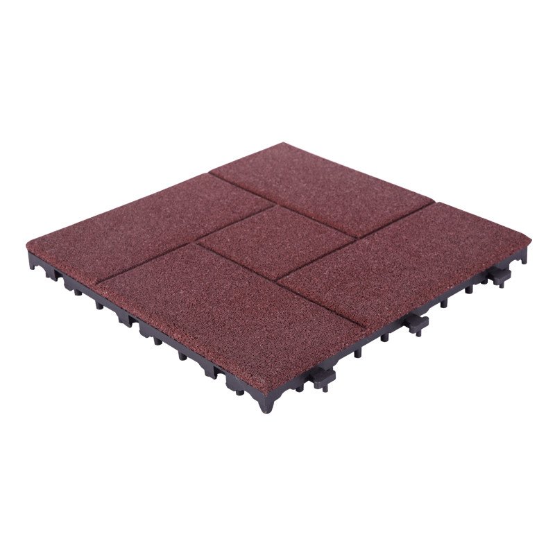 JIABANG Interlocking Porch Flooring rubber tile XJ-SBR-RD002 SBR Rubber Deck Tile image63