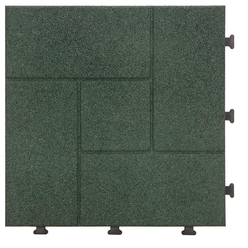 JIABANG Decking square rubber patio tile XJ-SBR-GN002 SBR Rubber Deck Tile image62