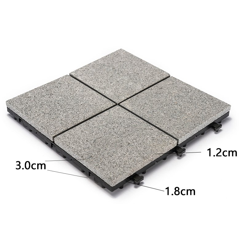 highly-rated interlocking granite deck tiles low-cost factory price for porch construction-3