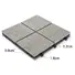 Quality JIABANG Brand stone floors granite deck tiles