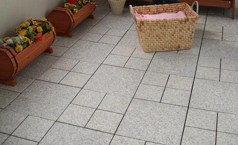 30x30cm patio flamed granite floor tiles interlocking room JIABANG Brand