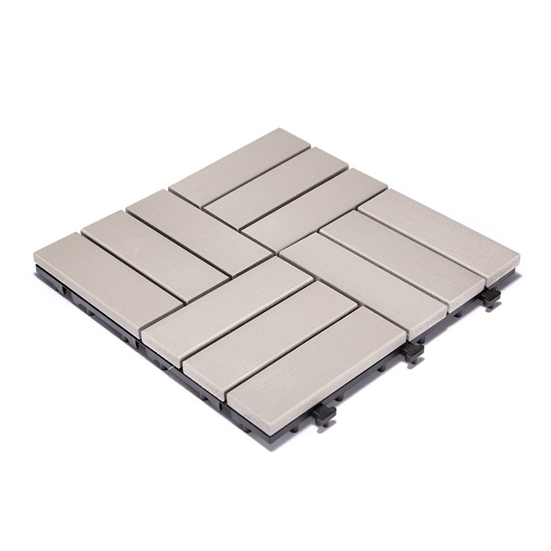 Plastic sun room decking tile PS12P30312LGC