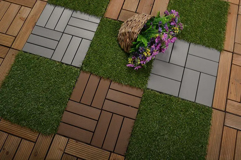 durable outdoor plastic deck tiles high-quality garden path