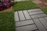 JIABANG high-end plastic garden tiles light-weight gazebo decoration