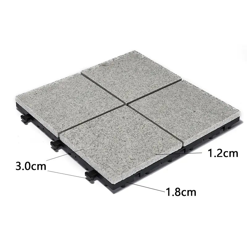 waterproof tile 30x30cm JIABANG Brand granite deck tiles