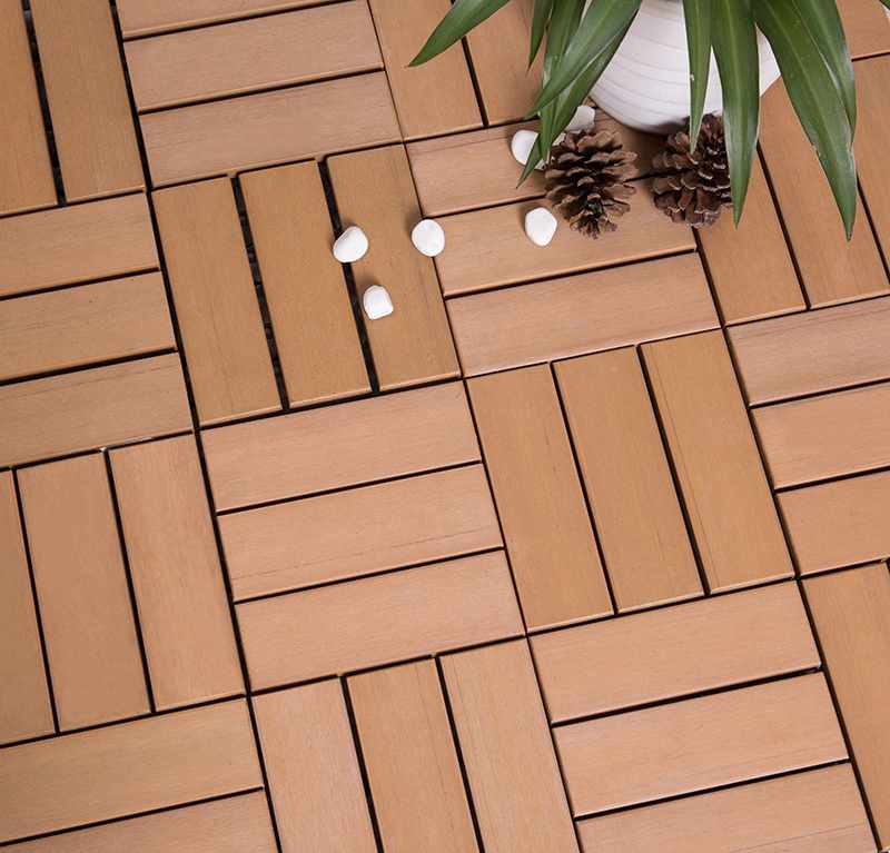 JIABANG Woodland plastic deck tiles PS12P30312TKC Plastic Deck Tile image33