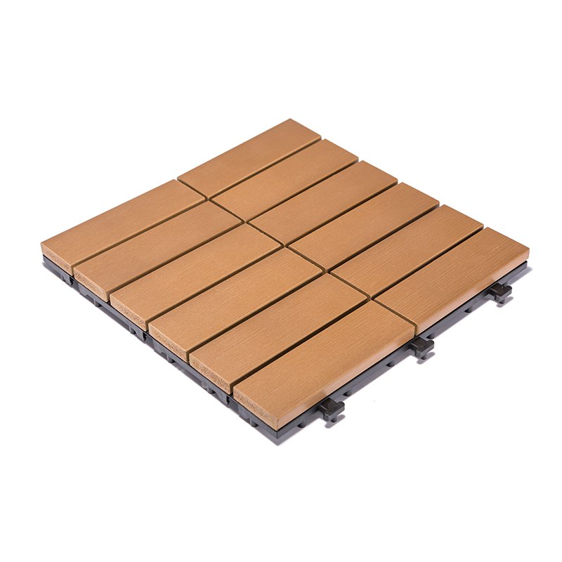 JIABANG Woodland plastic deck tiles PS12P30312TKH Plastic Deck Tile image31