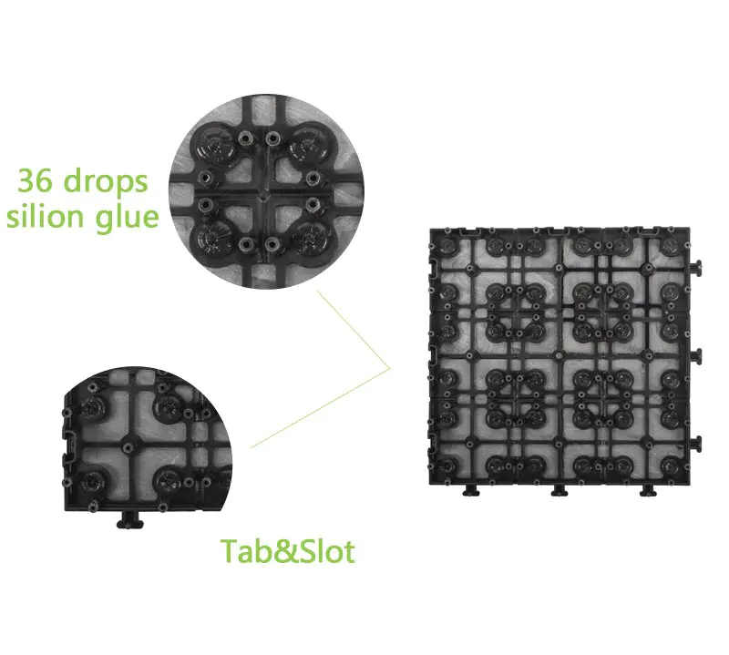 Hot interlocking stone deck tiles tile JIABANG Brand