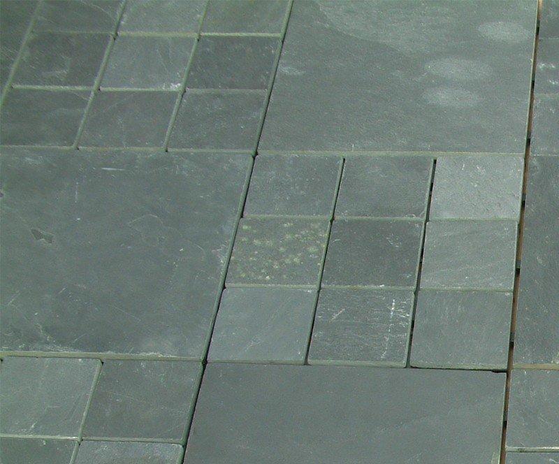 Tile Interlocking Stone Deck Tiles, Snap Together Slate Patio Tiles