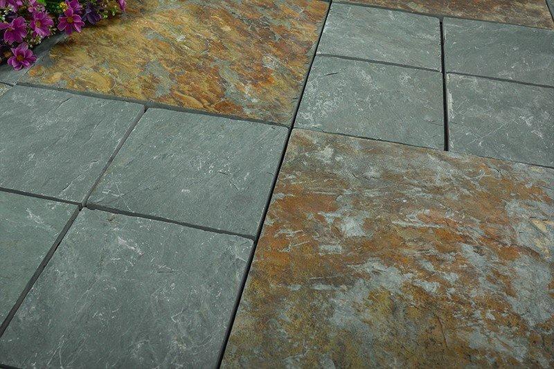 Wholesale tile slate outdoor stone deck tiles JIABANG Brand