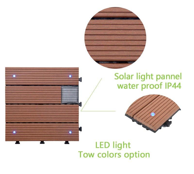 lamp tiles solar balcony deck tiles JIABANG