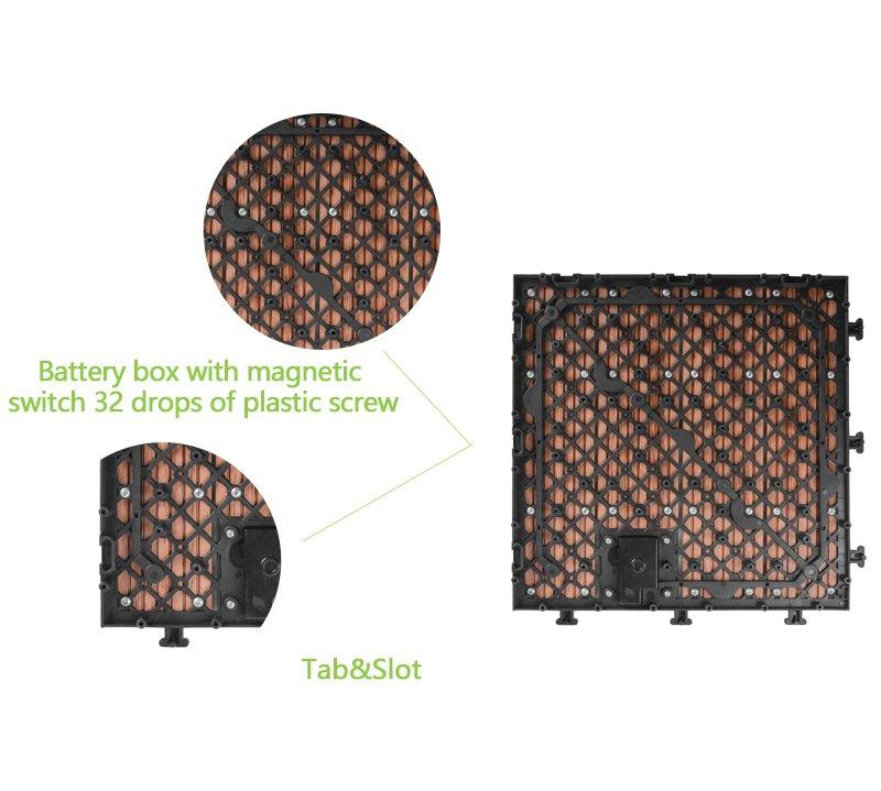 Hot solar light tiles ecofriendly JIABANG Brand