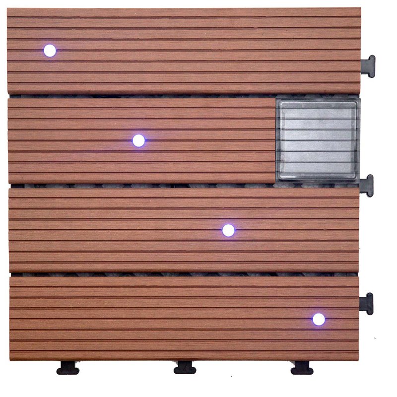 Garden lamp solar light deck tiles SSLB-WPC30 BX