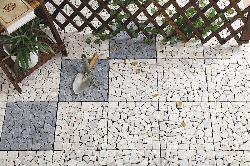 tile floor travertine pavers for sale front JIABANG company