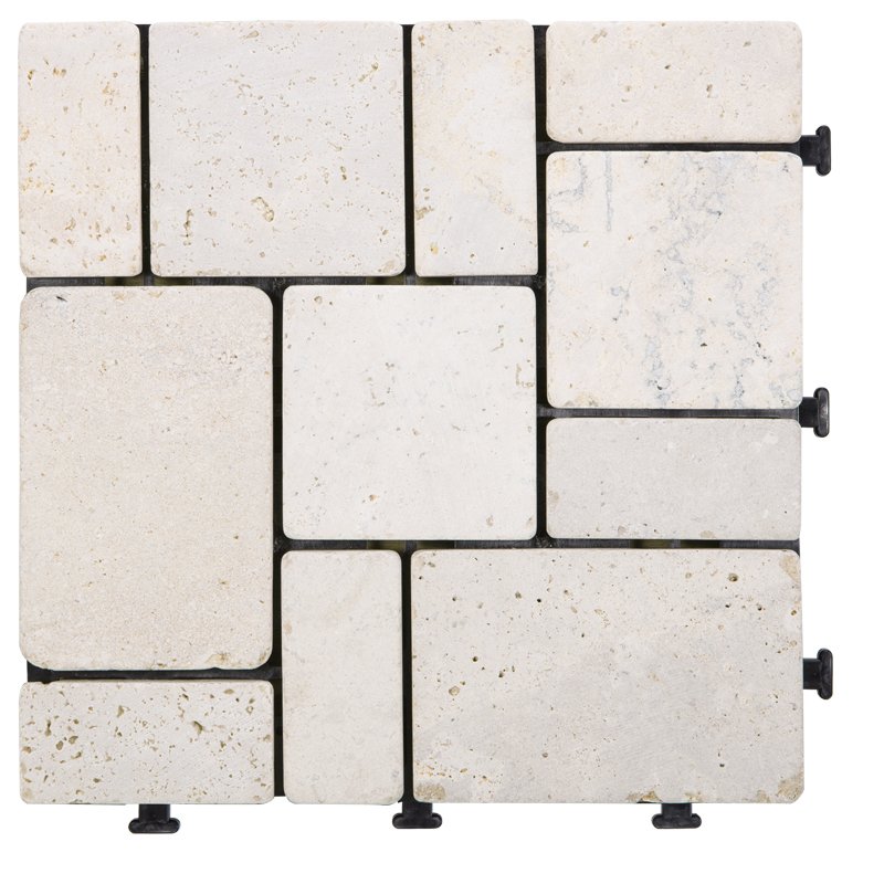 outdoor DIY tile natural travertine stone TTS11P-YL