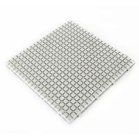 Non slip bathroom flooring plastic mat JBPL3030N cream