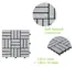 JIABANG Brand distribution limestone snap travertine deck tiles