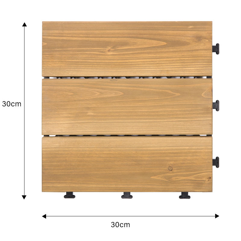 square wooden decking tiles outdoor design balcony JIABANG Brand company