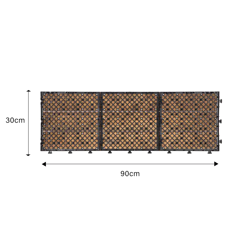 30X90CM long size wooden floor decking tiles S3P3090PH