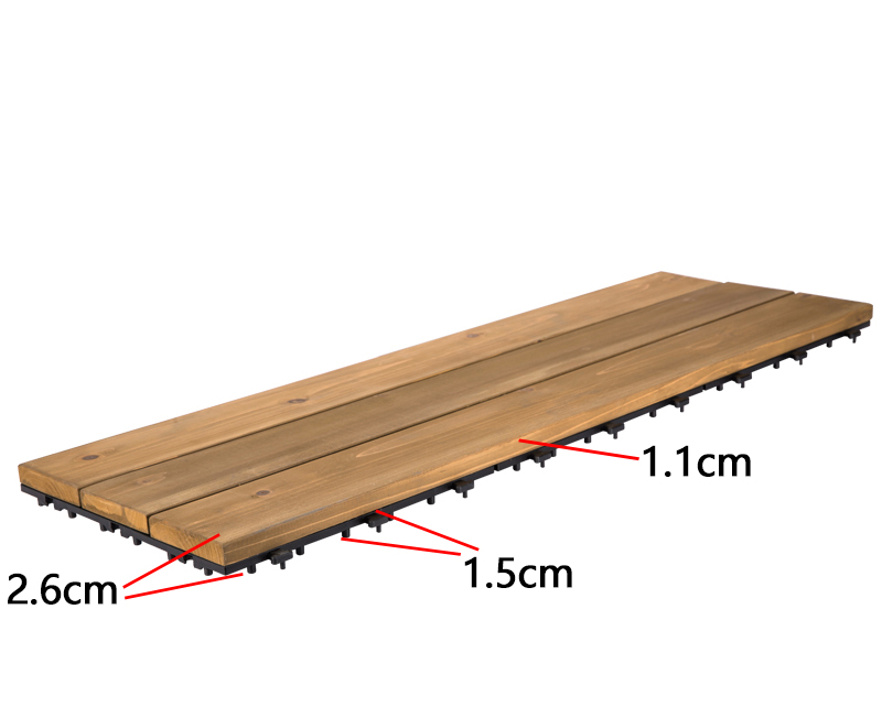 adjustable wood floor decking tiles natural long size wooden floor-3