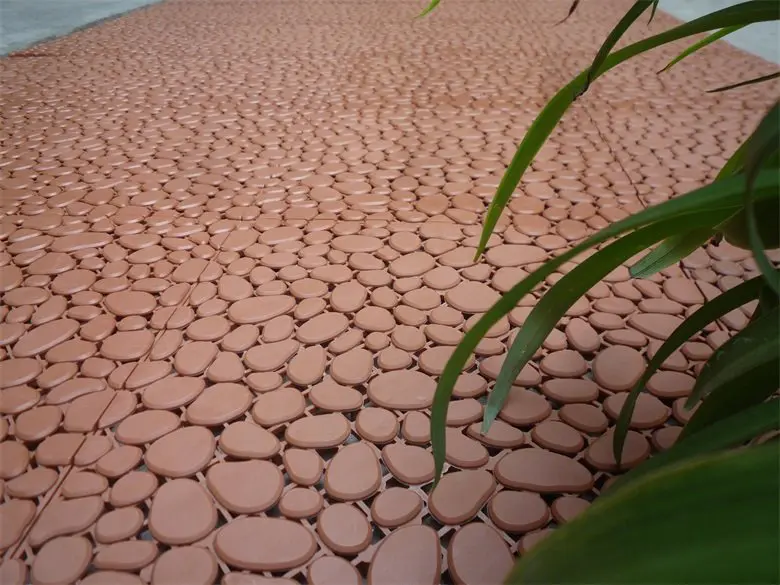 plastic floor tiles outdoor slip green bathroom JIABANG Brand