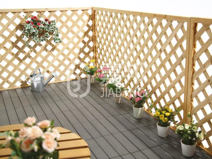 composite wood tiles install composite composite deck tiles patio JIABANG Brand