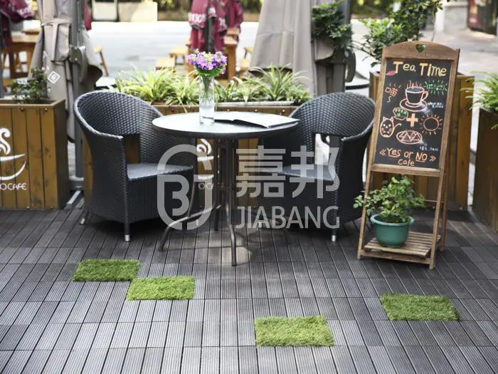 Custom outdoor composite deck tiles patio JIABANG