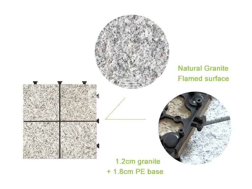 interlocking granite stone paver tiles JBG2034