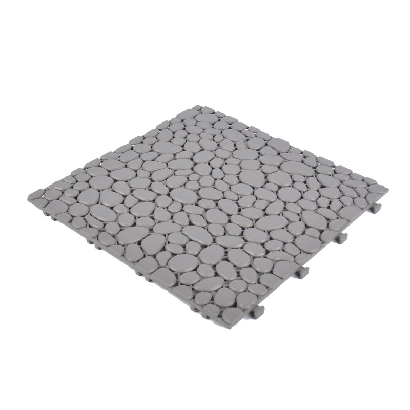 JIABANG Non slip bathroom flooring plastic mat JBPL303PB grey Plastic Mat image9