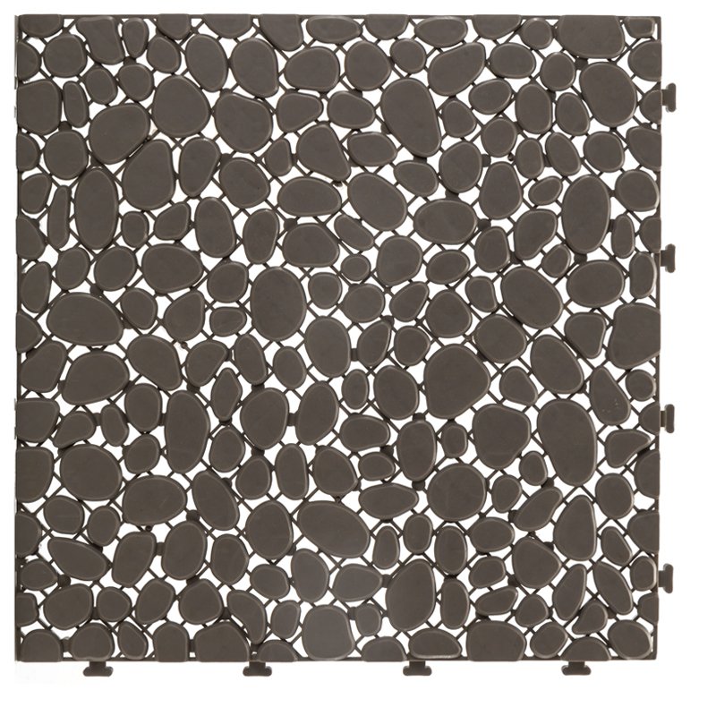 JIABANG Non slip bathroom flooring plastic mat JBPL303PB grey Plastic Mat image9
