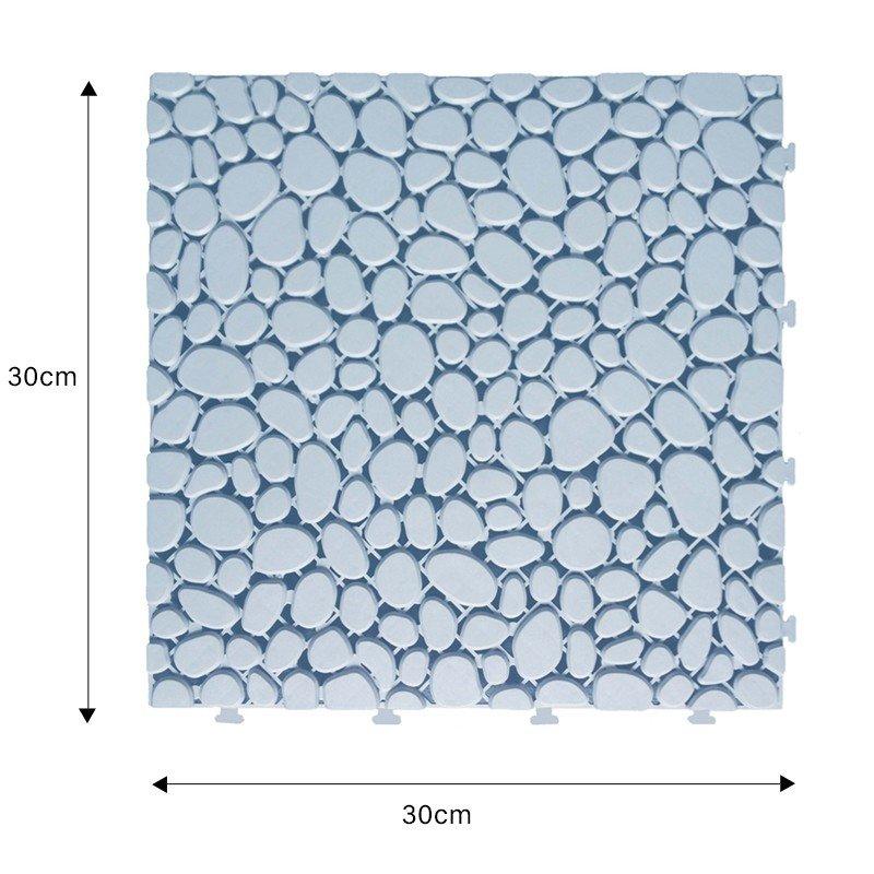 plastic floor tiles outdoor mat JIABANG Brand non slip bathroom tiles