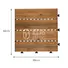 JIABANG Brand adjustable interlocking wood deck tiles refinishing factory