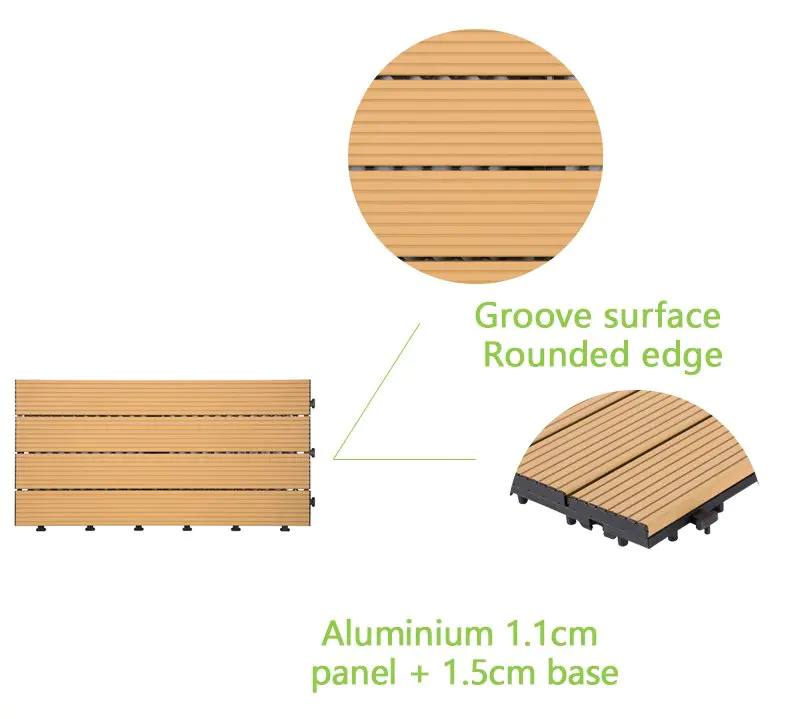 outdoor aluminum deck board modern for customization JIABANG