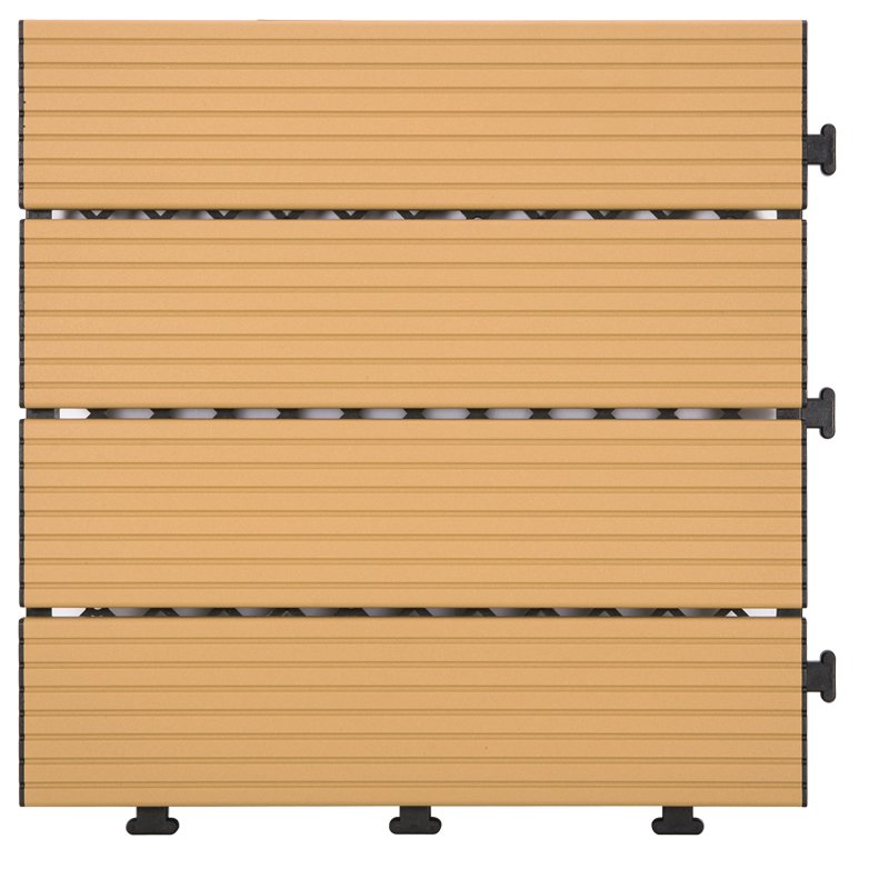 JIABANG Outdoor metal aluminum deck tiles AL4P3030 brown Aluminum Deck Tiles image3