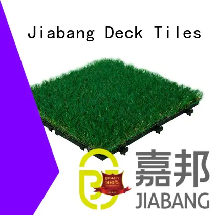 JIABANG top-selling artificial grass tiles on-sale garden decoration