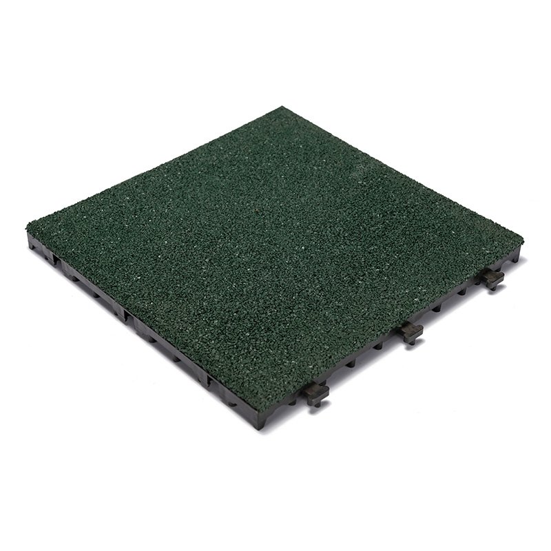 Playground rubber composite Tiles XJ-SBR-GN001