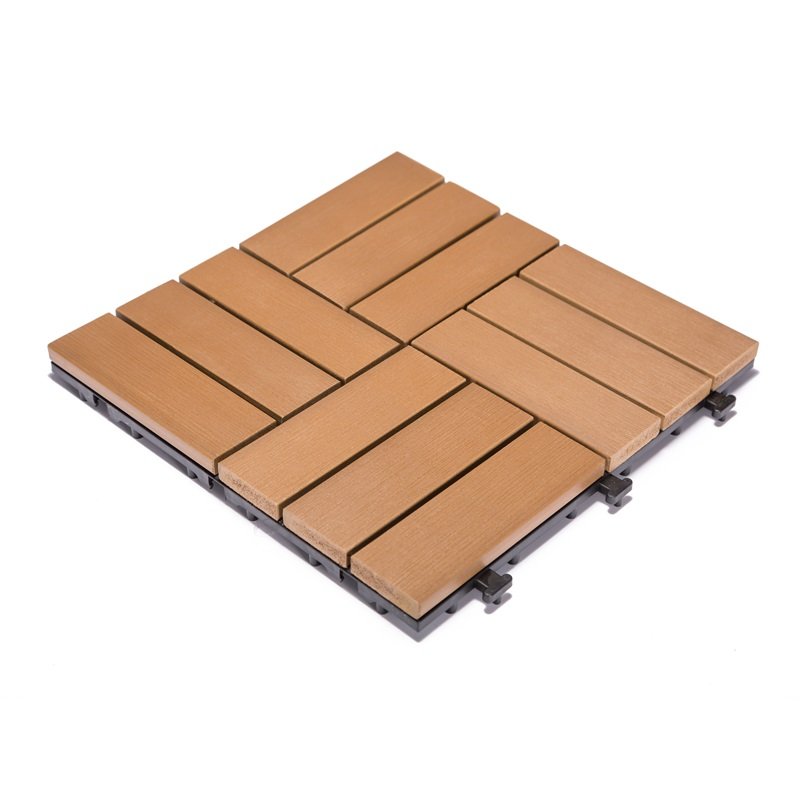 JIABANG Woodland plastic deck tiles PS12P30312TKC Plastic Deck Tile image33