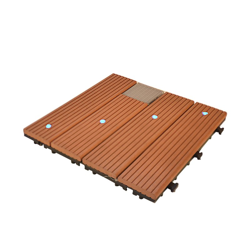 JIABANG Home garden solar deck tiles SSLW-WPC30 BX Solar Light Deck Tile image124