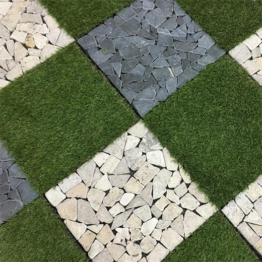 Garden path artificial grass deck tiles G001-4