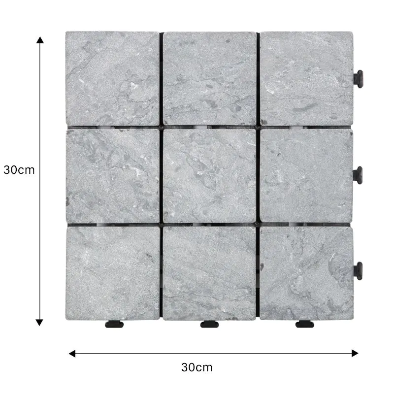 limestone types of travertine tile at discount for garden decoration