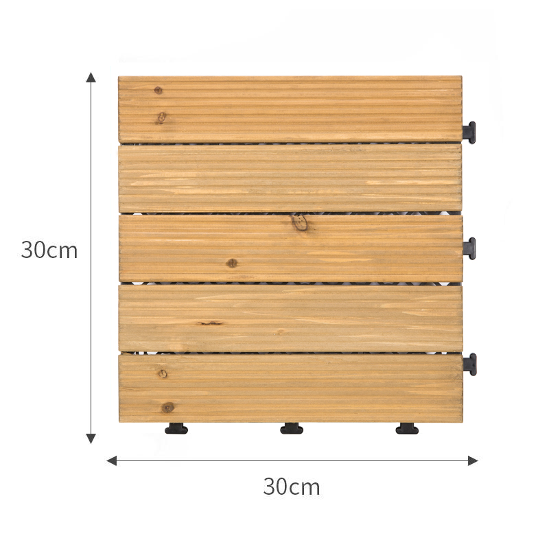 JIABANG adjustable wood floor decking tiles chic design for garden-1