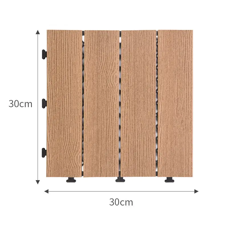 cheapest factory price interlocking composite wood tiles at discount top brand