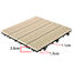 easy installation composite deck tiles hot-sale free delivery JIABANG