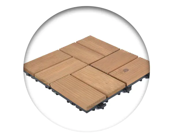 refinishing interlocking wood deck tiles outdoor long size for balcony