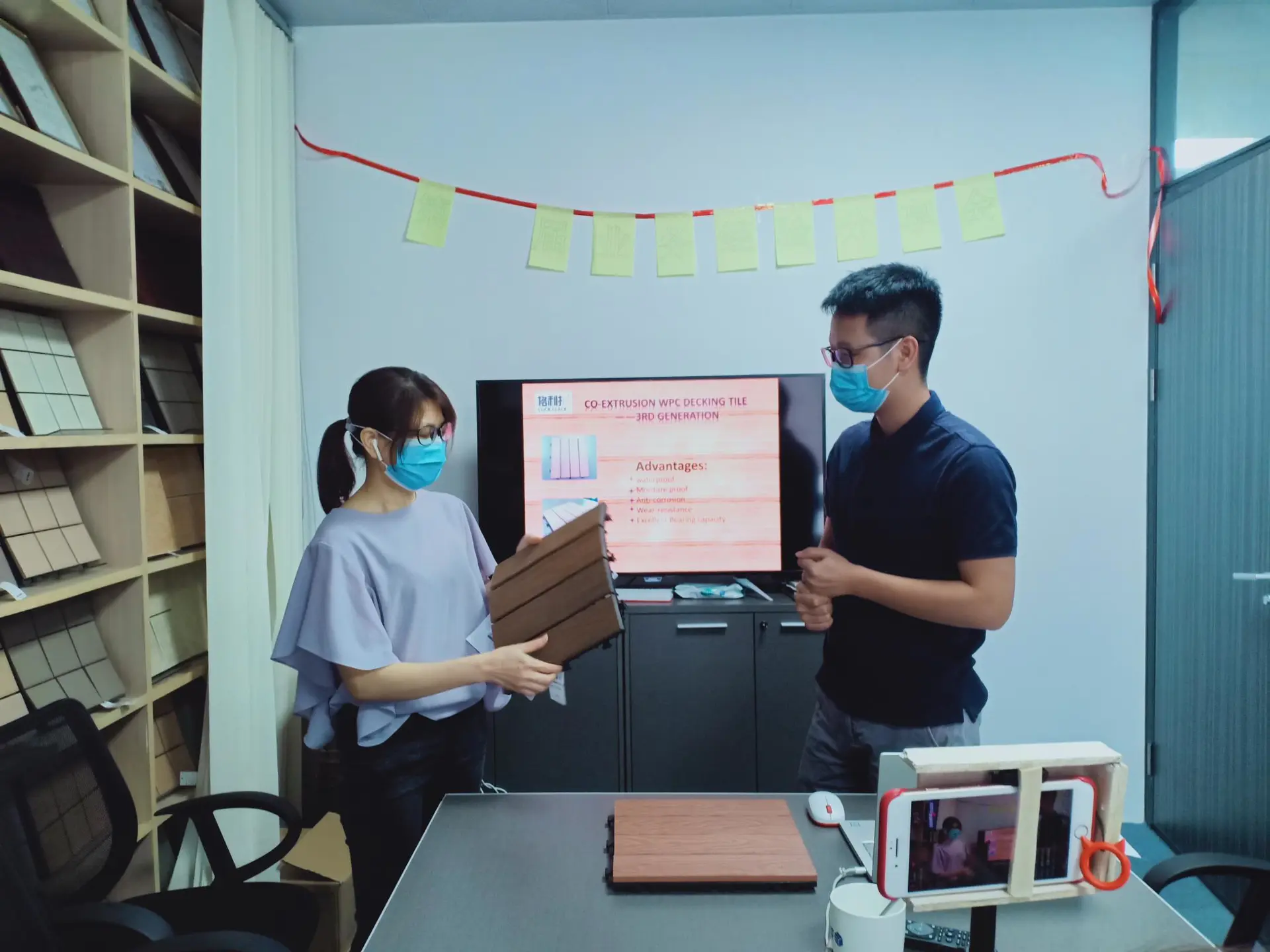 Prelude to the online Canton Fair-live broadcast rehearsal