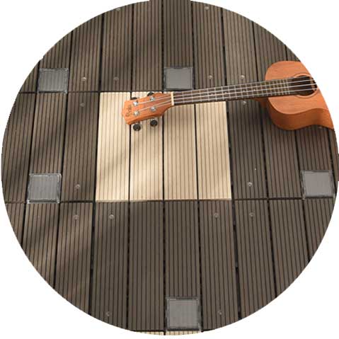 Solar Light Deck Tile