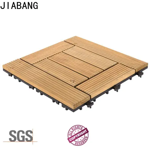 interlocking wooden interlocking deck tiles outdoor flooring for garden